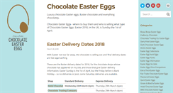 Desktop Screenshot of chocolate-easter-eggs.co.uk