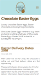 Mobile Screenshot of chocolate-easter-eggs.co.uk